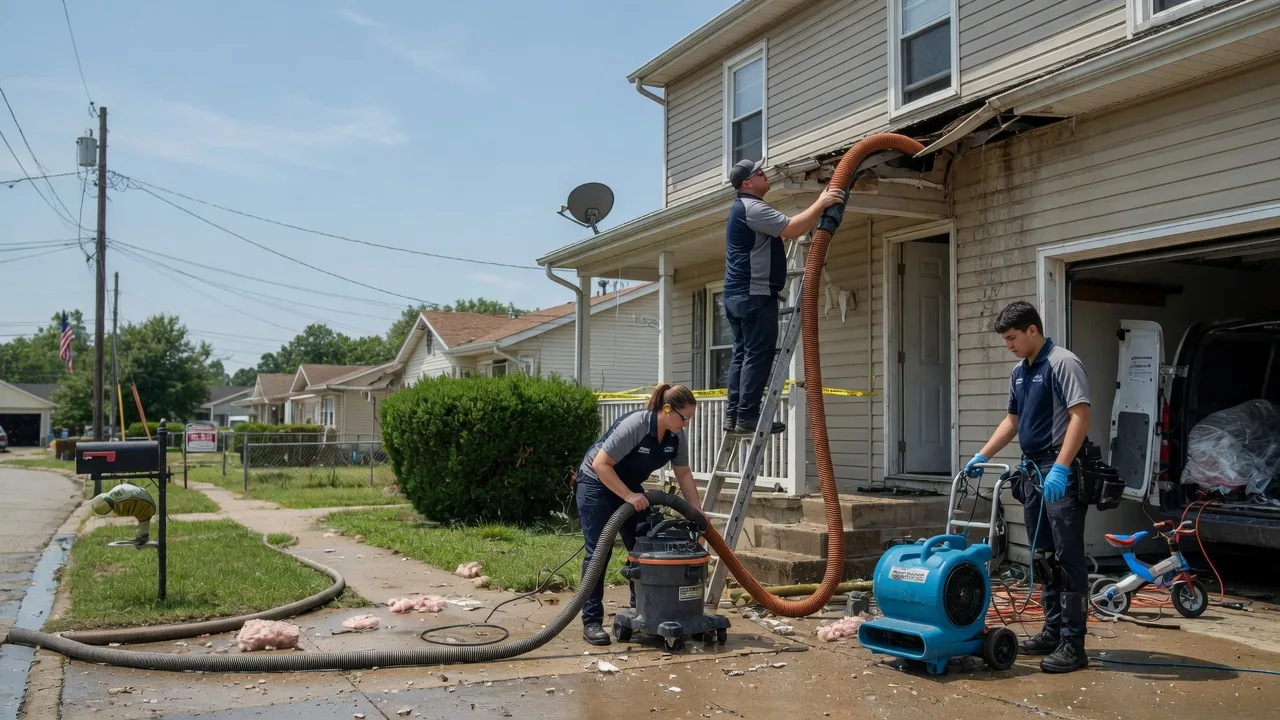 Water Damage Restoration in Tuscola, IL near me